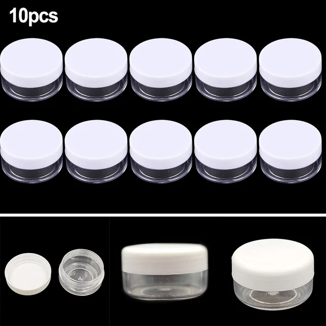 25 PCS 5 g 5 ml Lip Balm tubi contenitori di plastica rotonda