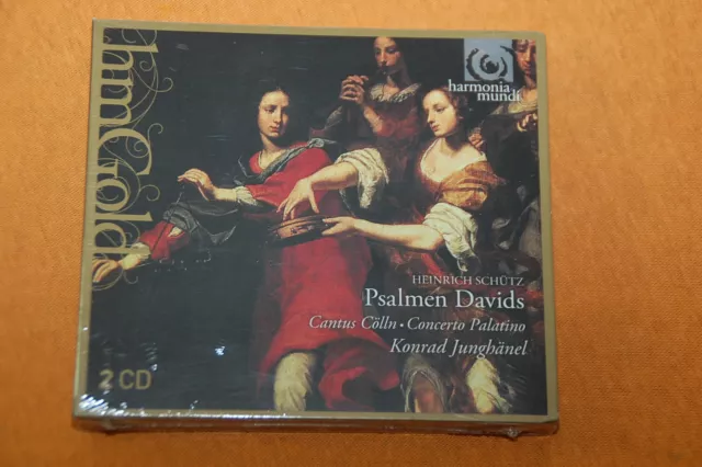 Brandnew & Sealed -Junghänel Schütz Psalmen Davids Harmonia Mundi Gold RI 2012