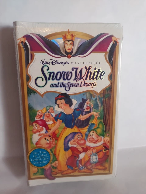 Snow White And The Seven Dwarfs Vhs 1524 Value