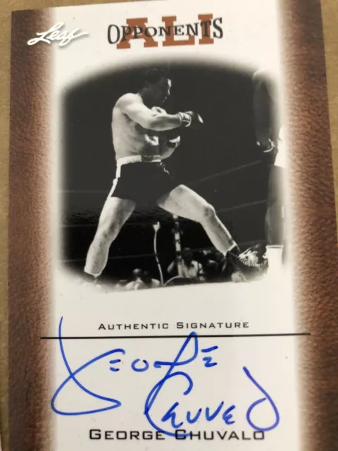 Mohammed Ali  Trading Cards 2011 1-Event Worn Limited Edition 4/20. 2-Signatures 3