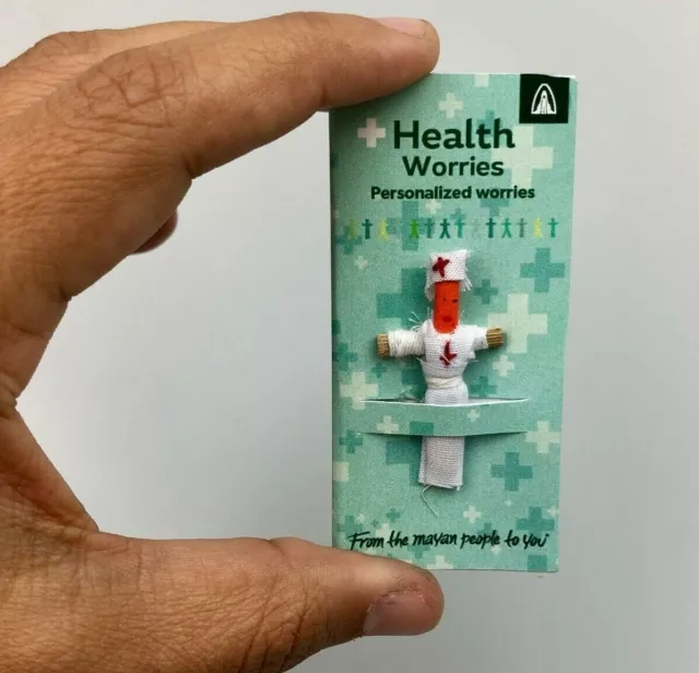 New Guatemalan Worry Dolls - Health Doctor Edition! Say Goodbye to Sick Worries