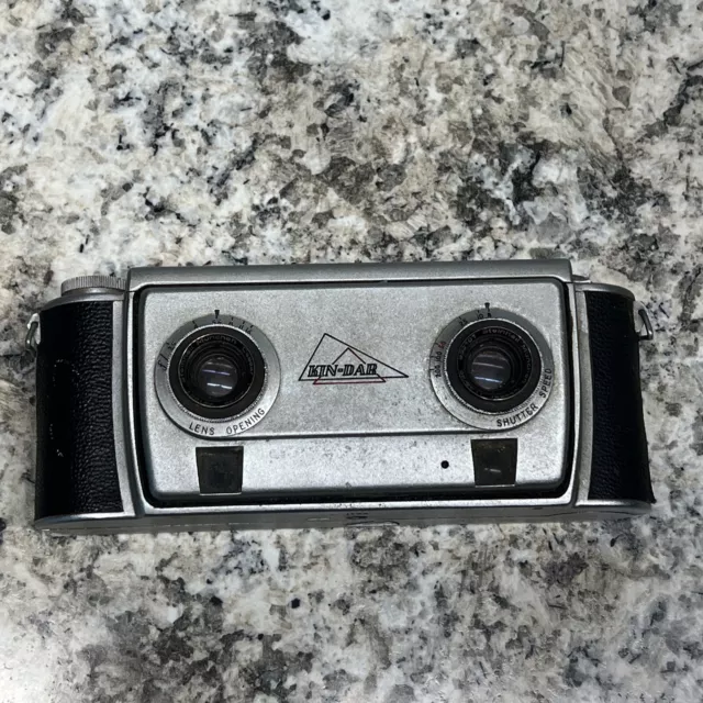 Lentes vintage KIN-DAR estéreo para cámara fotográfica telémetro Steinheil