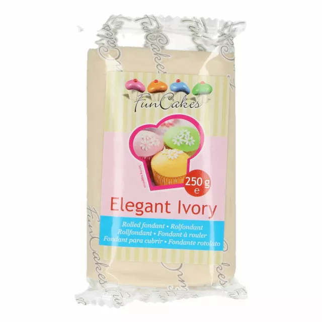 FunCakes Rotolamento Fondente Avorio -elegant Ivory- 250g