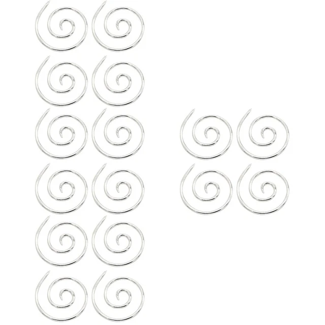 16 Pcs Circular Knitting Needle Spiral Knitting Needle Household Tools Cable