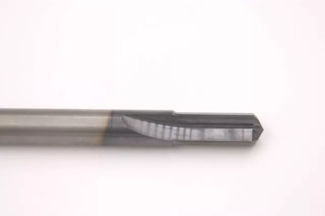 0.44" SOLID CARBIDE STRAIGHT FLUTE 120 deg DRILL BIT Coolant Thru by Fullerton
