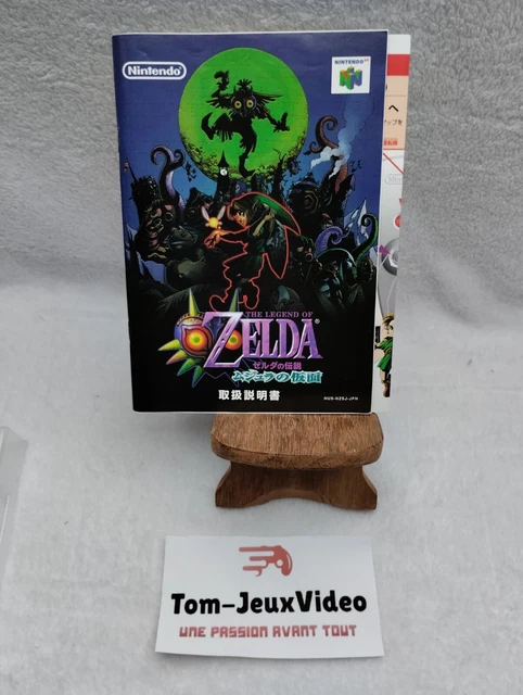 Nintendo - N64 - Zelda Majora's Mask - Videojuego - En la caja original