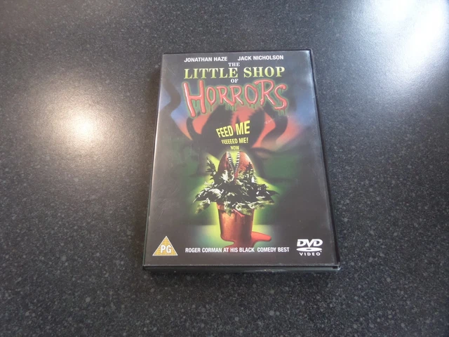 THE LITTLE SHOP Of Horrors DVD Jack Nicholson Dark Comedy In Very Good ...