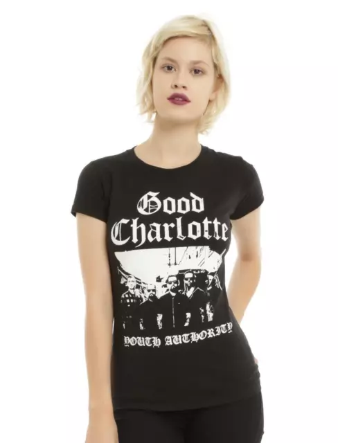 Good Charlotte Juniors Youth Authority Shirt New XS, S, L, XL, 2XL, 3XL