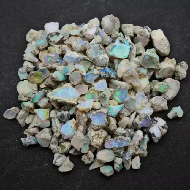 500 Karat Trocken Opal Grobe Menge Äthiopisch Welo Feuer Opal Roh Passend Für