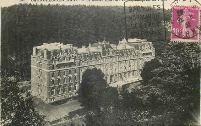61 Bagnoles-De-L'orne Nouvel Hotel Des Bains Vue Prise Du Parc Ll