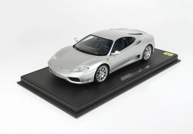 BBR P18205B 1/18 Ferrari 360 Modena 1999 Met Argent Nurburgring Modèle Limité