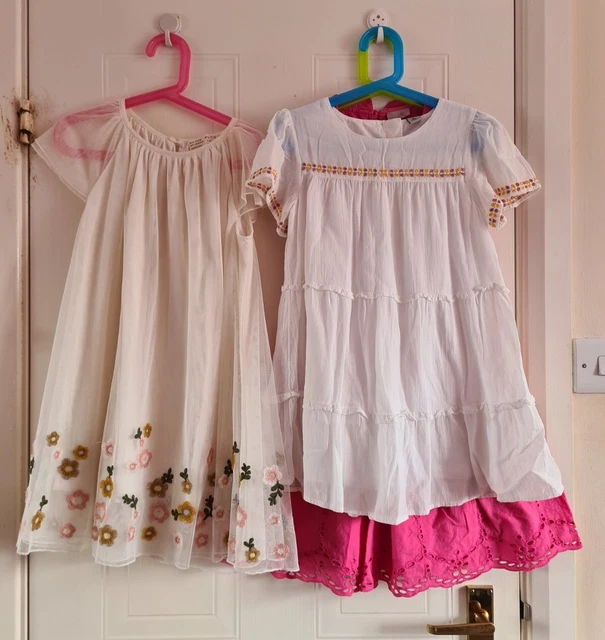 Bundle Of Girls Dresses 7-8yrs