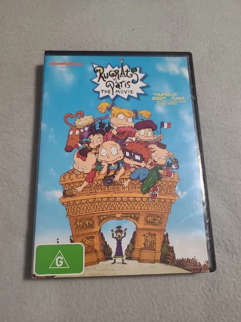 # RUGRATS IN Paris: The Movie ~ DVD ~ Region 4 ~ PAL ~ FREE postage ...