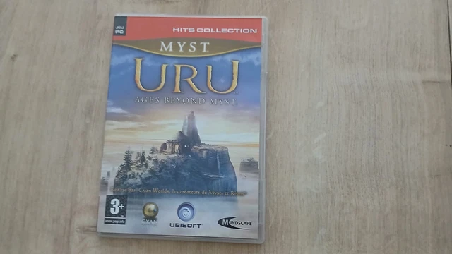 Jeu PC URU Ages Beyond Myst (Point & Click) - Version Française, Bon état, Aventure