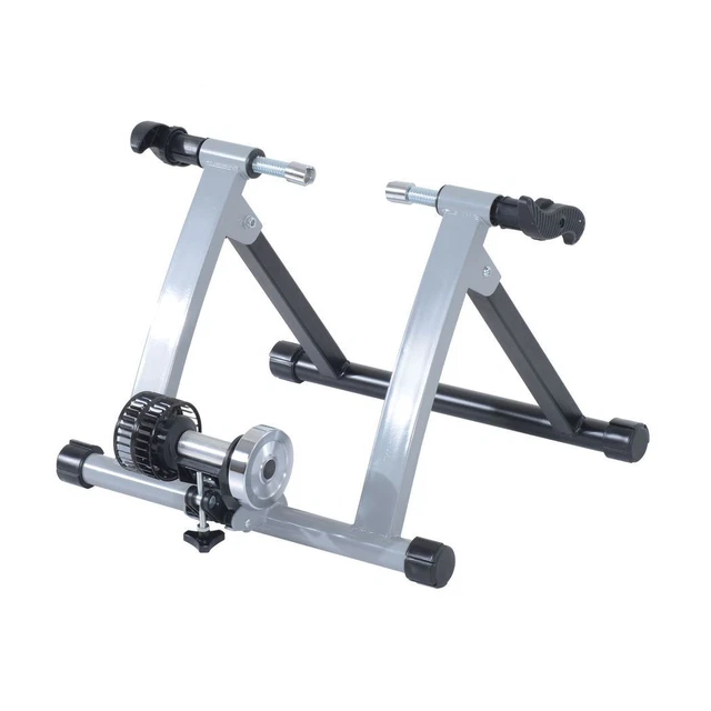 Soozier adjustable indoor fitness cycling parabolic roller discount bike trainer