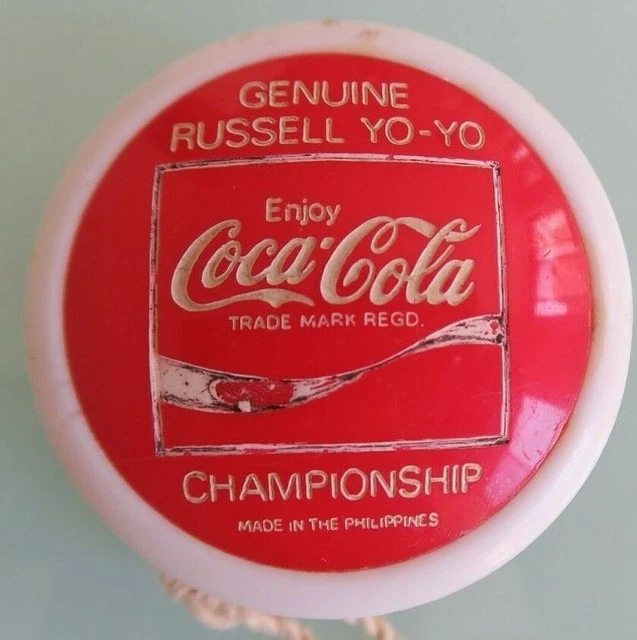 Coca Cola yoyo vintage original 1970s Philippines issue professional rare