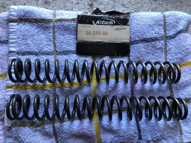 K-Tech 38-250-90 Fork Springs 9.0 rating K-Tech 38-250-90 Fork Springs 9.0 rating