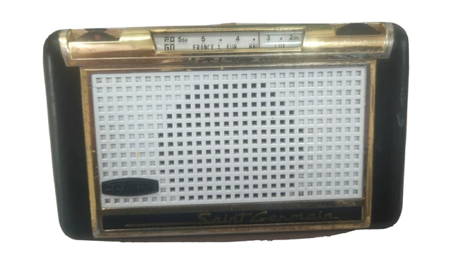 Radio Transistor Vintage Ted Saint Germain Années 60