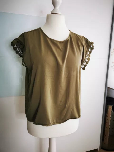 only t-shirt Shirt Damen Khaki XL wie Neu