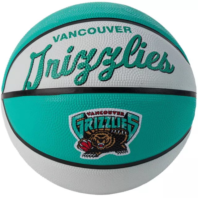 Basketball Unisex, Wilson Team Retro Memphis Grizzlies Mini Ball, Weiß