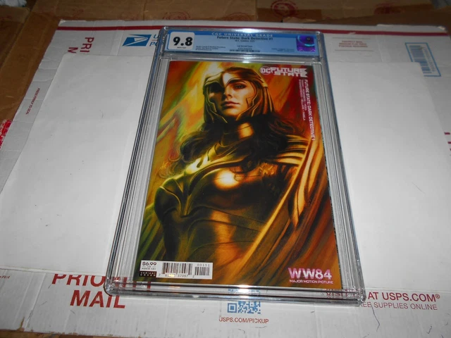 Future State: Dark Detective #1 Cgc 9.8 Artgerm Wonder Woman Cover