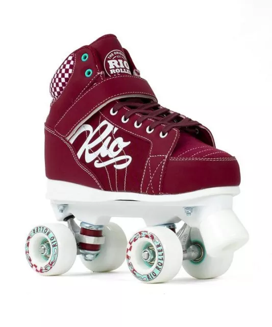 RIO ROLLER Quad Skates Roller Skates Red MAYHEM II Rollschuhe Rot neu ovp