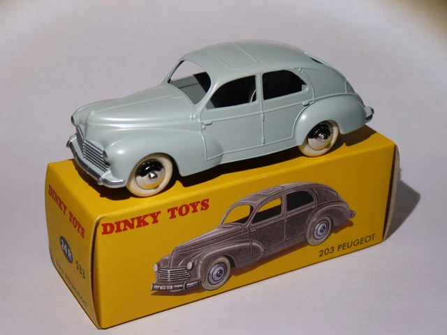 Peugeot 203 berline  ref 24R / 24 R 533 au 1/43 de dinky toys atlas / DeAgostini
