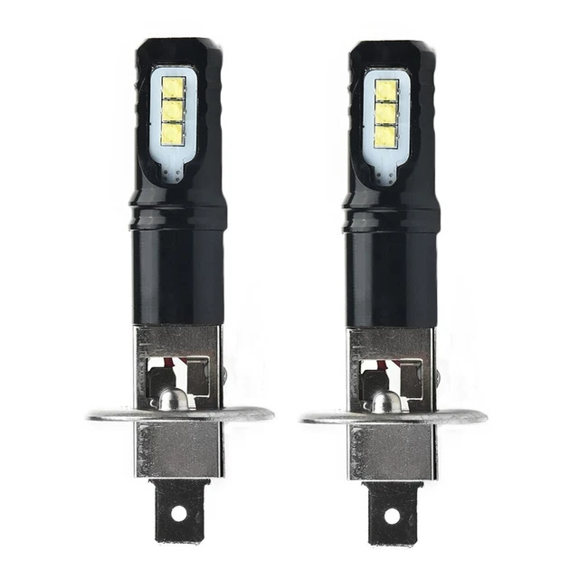 Phares Avant Moto 5,75 Pouces - 600W 90000LM Lumière Blanche 6000K, étanches IP67, 2 Pièces - 8