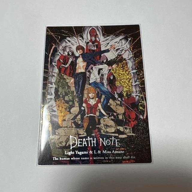 値下げしました　DEATH NOTE TRADING CARD 02 DEATH NOTE TRADING Clear Card Collection Complete EUR 134,94