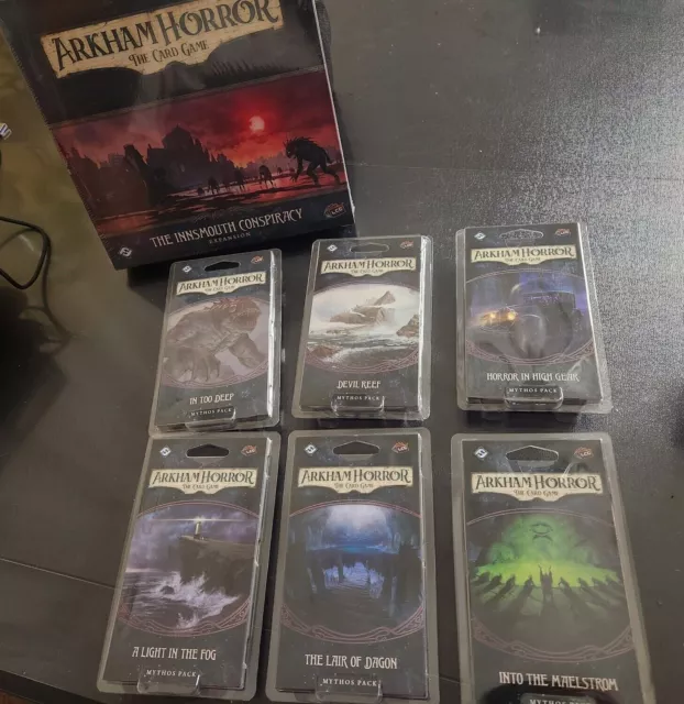 FFG Arkham Horror LCG - The Innsmouth Conspiracy Complete Collection - New