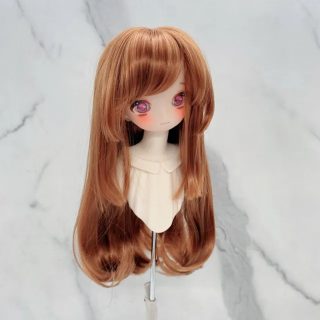 Dolls Wigs Soft Hair Wigs Finished for 1/3 1/4 1/6 BJD Fashion Doll Accessories 3