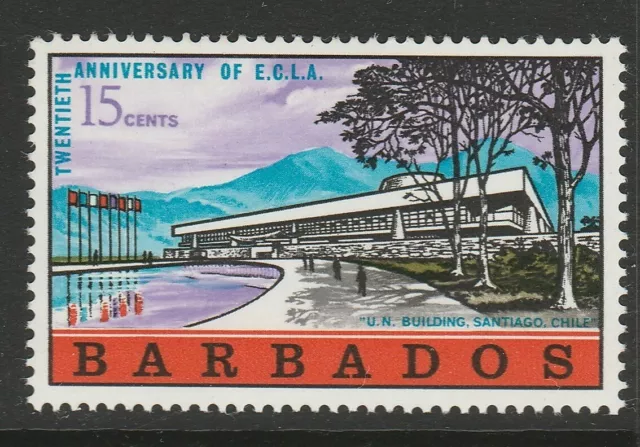 Barbados 1968 Latin America set SG 371 Mnh.