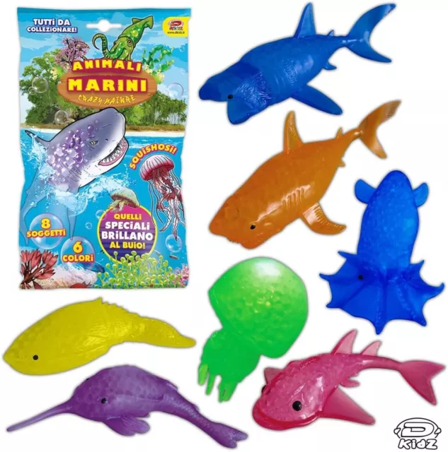 Crazy Nature Marine Animals Collectible Surprise Bag With Magazine