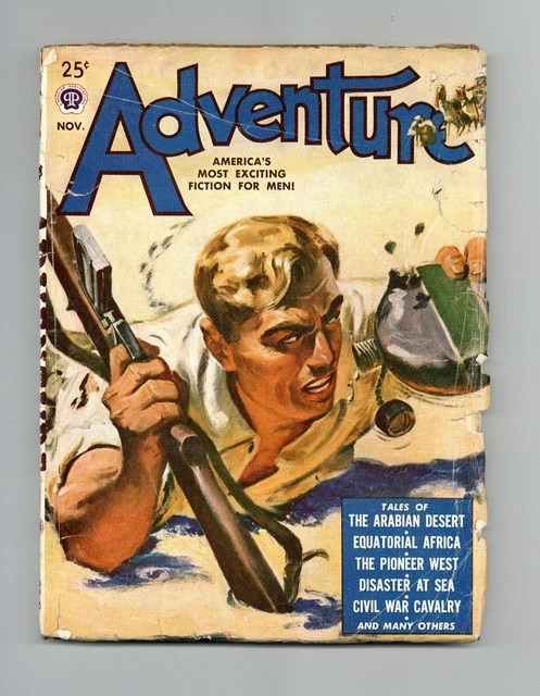 ADVENTURE PULP/MAGAZINE VOL. 122 #1 GD+ 2.5 1949 £69.64 - PicClick UK