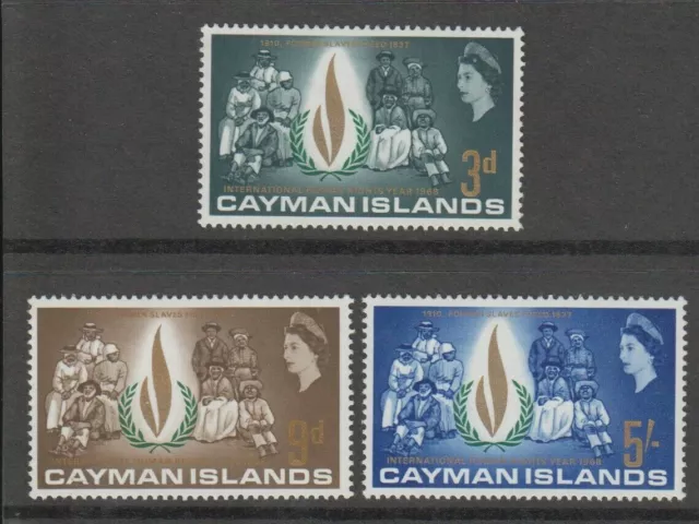 Cayman Islands 1968 Sg209-11 Qeii - Human Rights Year  -  Mnh