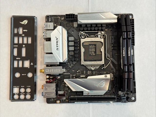 Asus Rog Strix Z370 Mini Itx Asus ROG Strix Z370-E Intel Z370