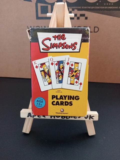 Simpsons Card Table THE SIMPSONS PLAYING Cards Winning Moves 2003 £4.99 - PicClick UK