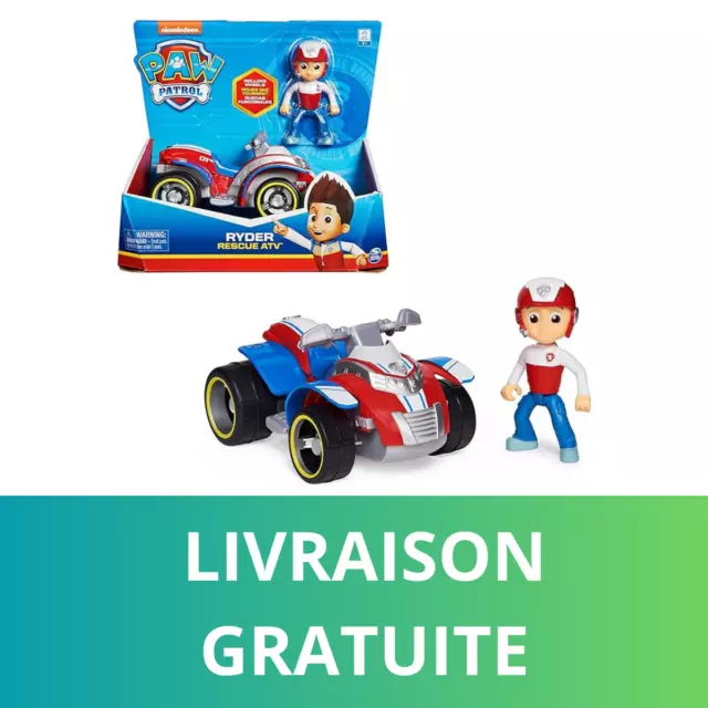 Pack de 6 figurines pat patrouille le film PAT PATROUILLE 3542 Pas Cher 