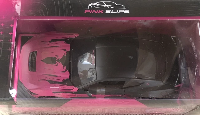 Jada Toys 1:24 Ford Mustang Dark Horse 2024 – Série Pink Slips, Rose
