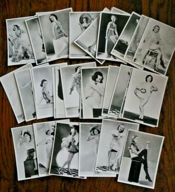 B.a.t. Xf36 Modern Beauties, 7Th Series,1938, Cigarette Cards, Pick Your Card(S)
