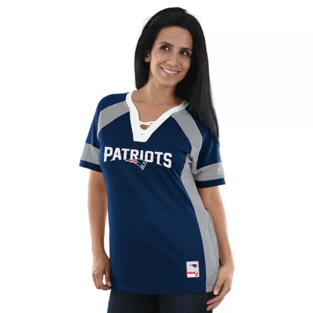 NFL Damen Shirt New England Patriots Draft me 2017 Women's Girls Football Ladies