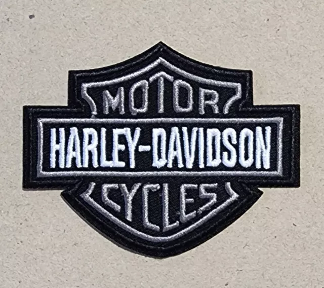 Harley B,G&W VEST BIKER PATCH IRON ON SEW ON JACKET MOTORCYCLE