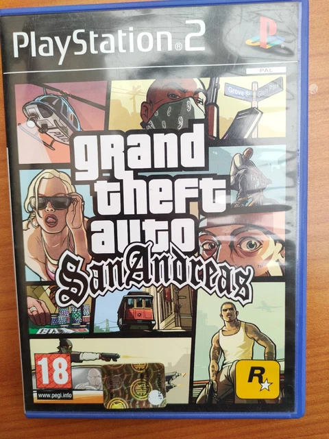 PS2 GTA GRAND Theft Auto San Andreas Playstation 2 EUR 11,00 - PicClick IT