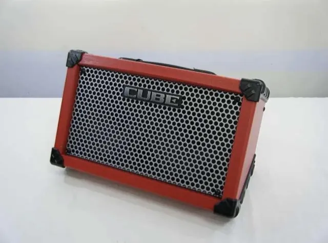 Roland Cube Street | Red | Battery Powered | Stereo Combo | Amplifier | Excellen