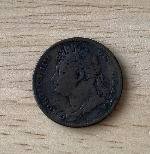 1826 One Farthing George IV