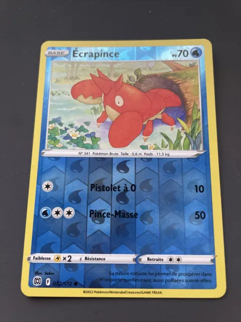 Ecrapince Reverse - Pokemon 032/172 Eb09 Stars Etincelantes Neuf Fr