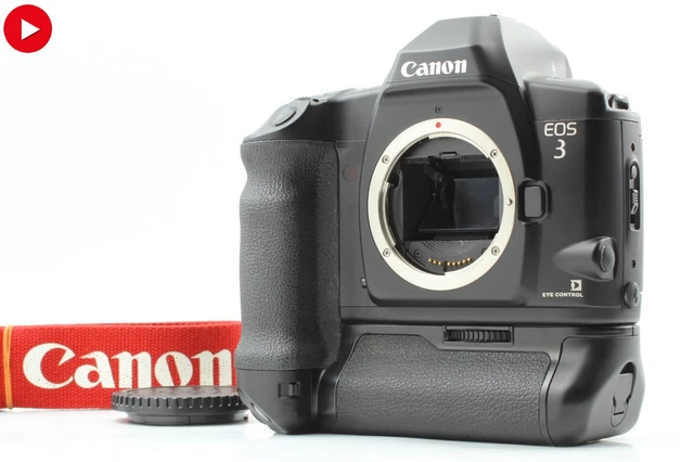 [Near MINT+] Canon EOS-3 Eos3 PB-E2 35mm AF SLR Film Camera Body from Japan