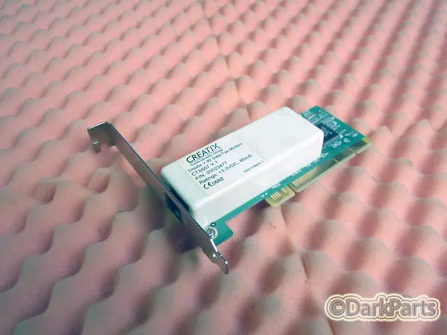 Creatix 20023477 PCI Fax Modem Card