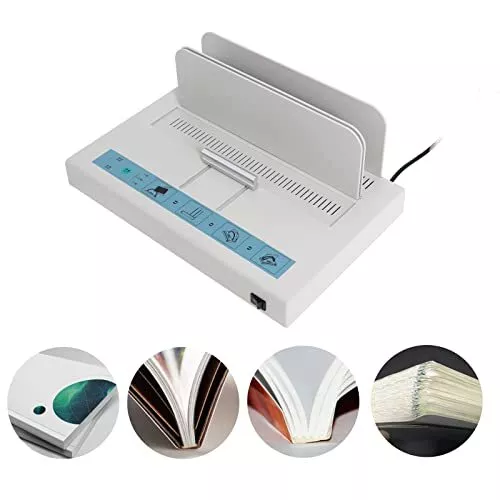 Thermal Binding Machine 500 Sheets Capacity Book Binding Material 110V Bindin...