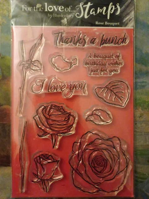Hunkydory For The Love Of Stamps Rose Bouquet